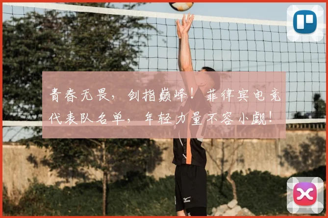 青春无畏，剑指巅峰！菲律宾电竞代表队名单，年轻力量不容小觑！