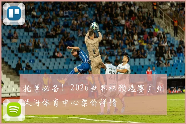 抢票必备！2026世界杯预选赛广州天河体育中心票价详情